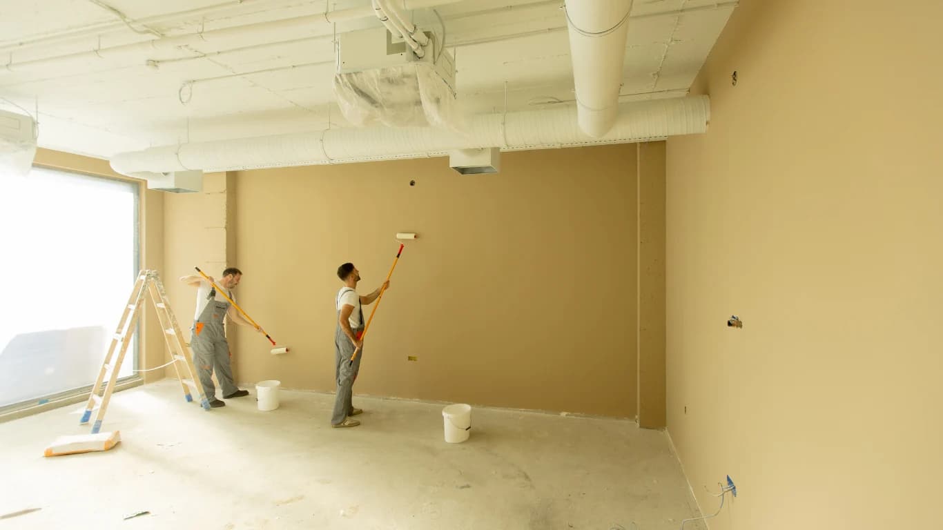 Commercial office painting