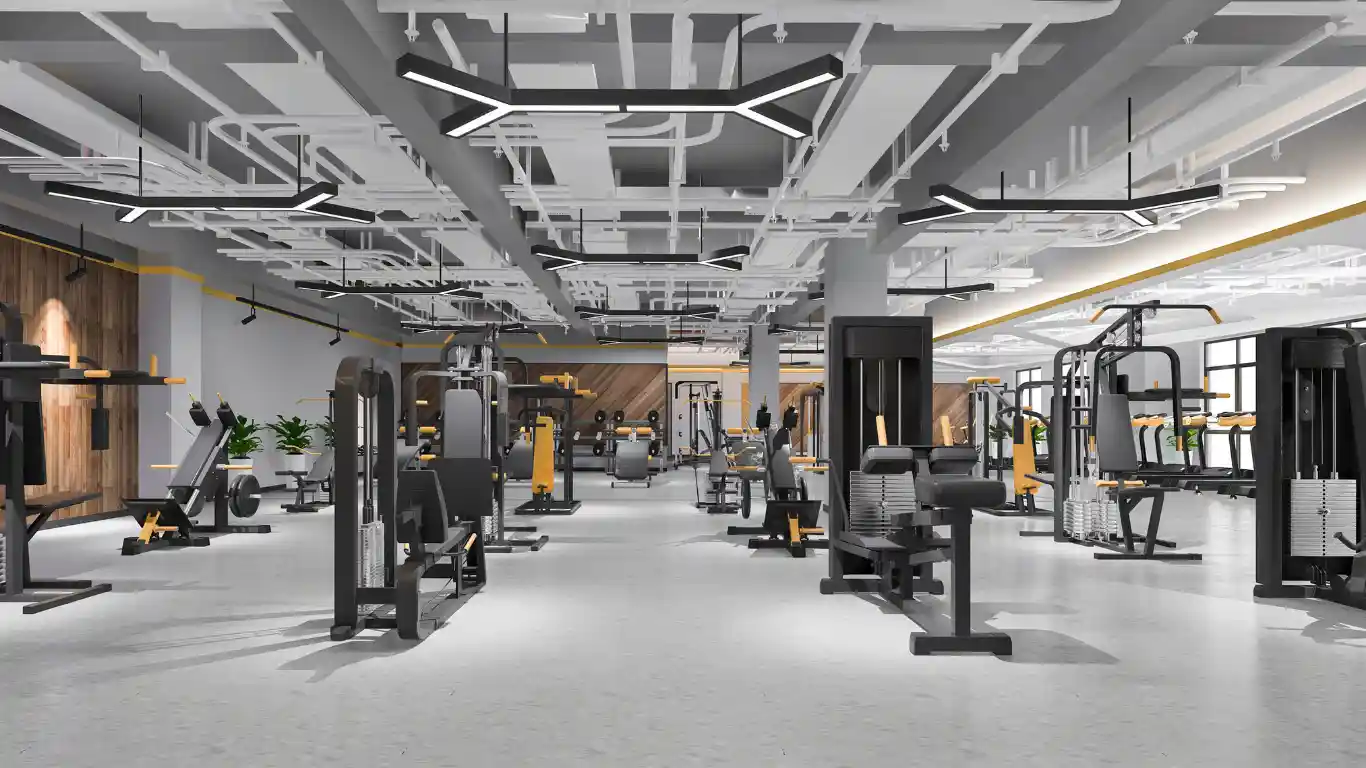 Gym, salon, and wellness space painting