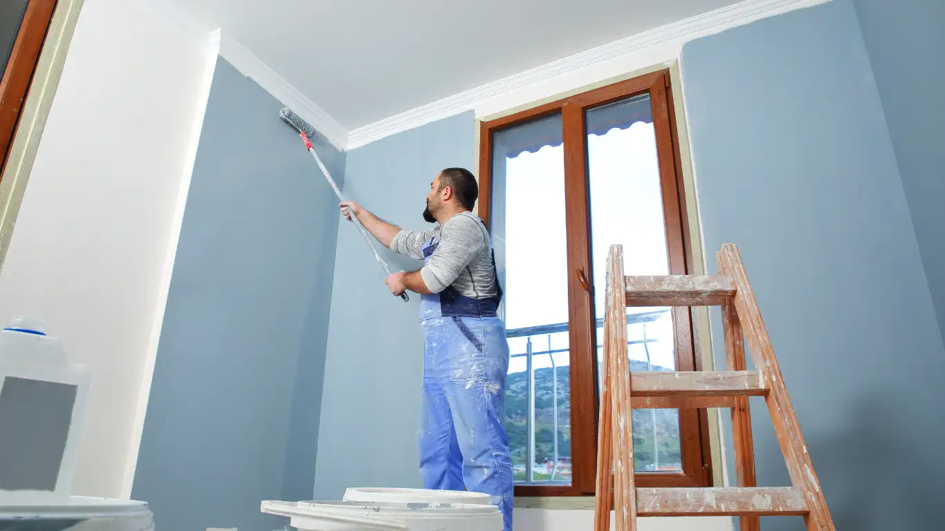 Bedroom painting in Raleigh-Durham
