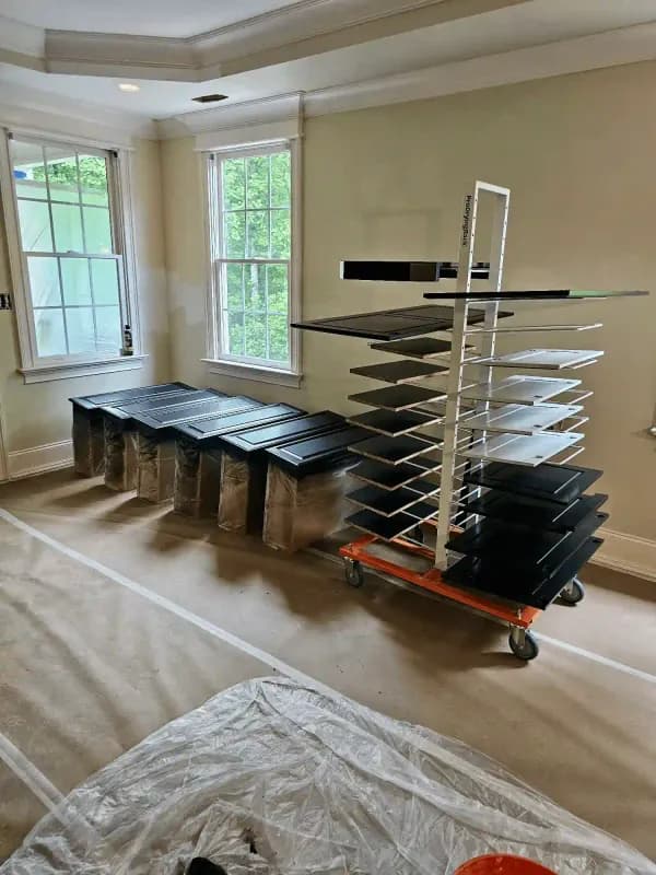 Kitchen cabinet refinishing