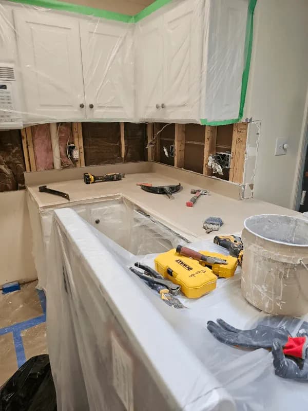 Kitchen detail work